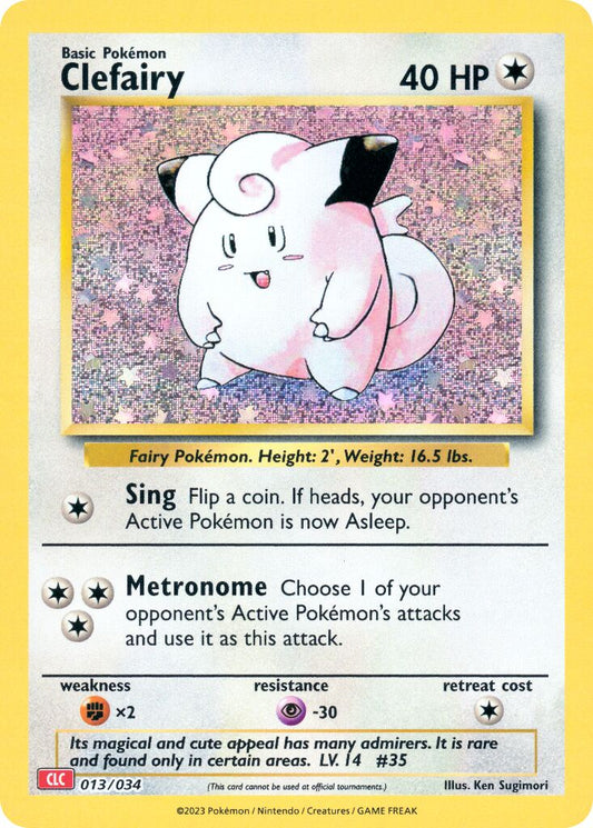 Clefairy - 013/034 - Classic Collection