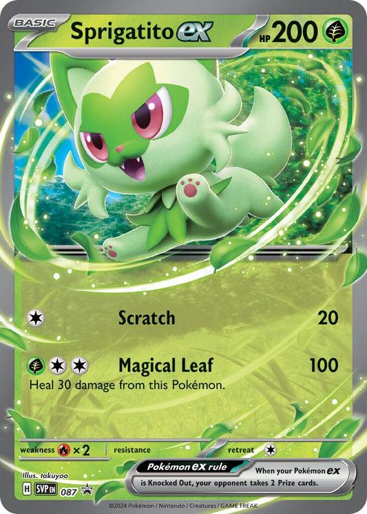 Sprigatito ex - 087 - Promo