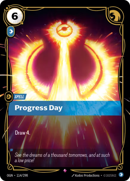 PROGRESS DAY - OGN-114/298 (Foil)