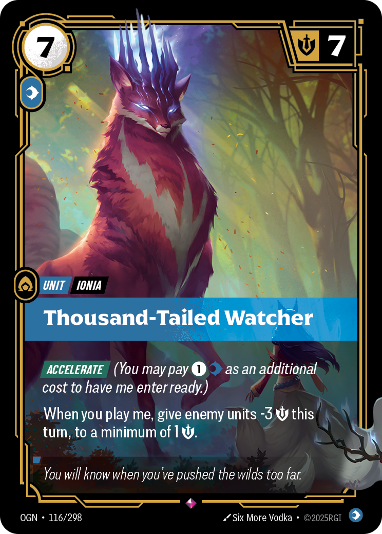 Thousand-Tailed Watcher - 116/298 (Foil)