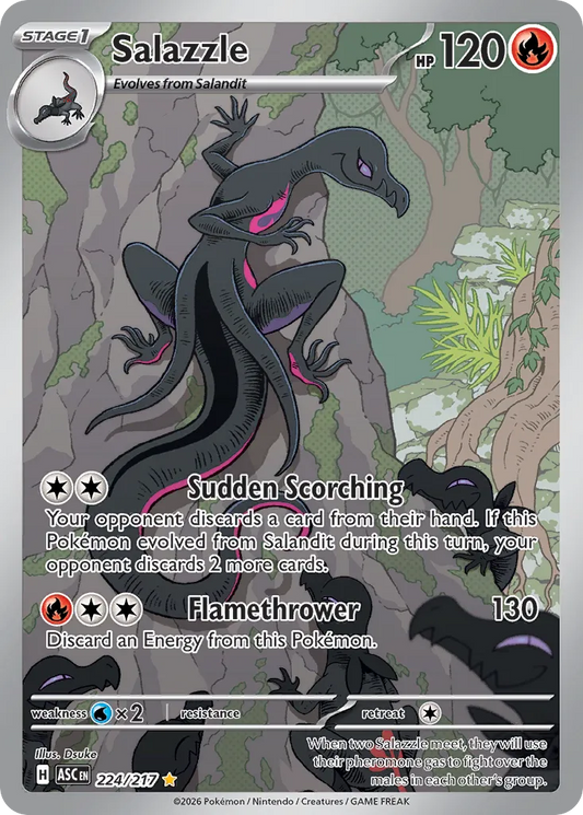 Salazzle - 224/217 - Illustration Rare