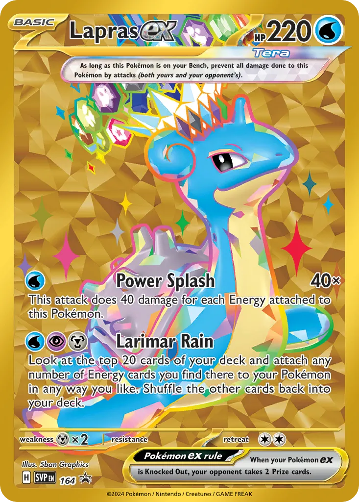 Lapras ex - 164 - Promo