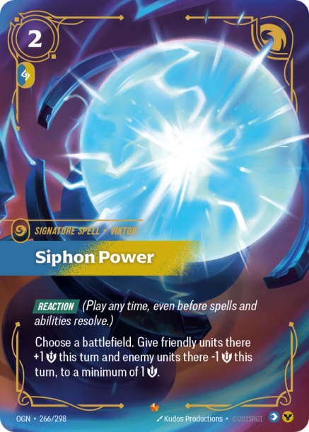 SIPHON POWER - OGN-266/298 (Foil)