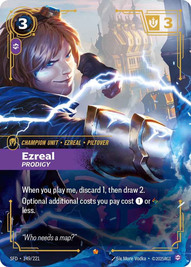 Ezreal - Prodigy - 149/221 (Foil)