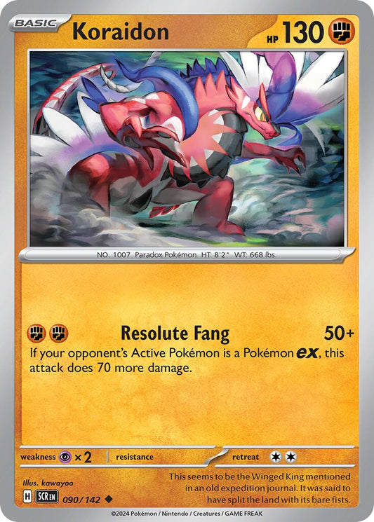 Koraidon - 090/142 - Uncommon