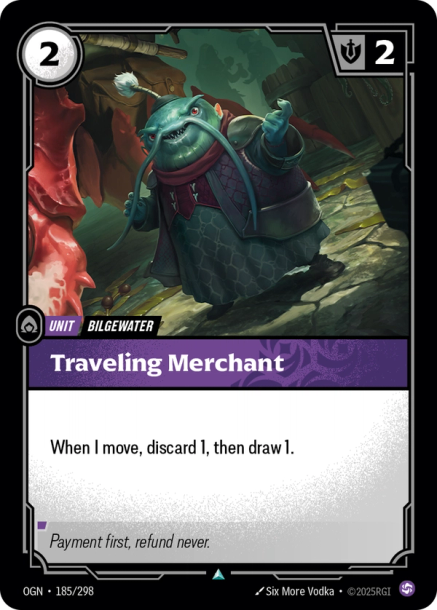 TRAVELING MERCHANT - OGN-185/298 (Foil)
