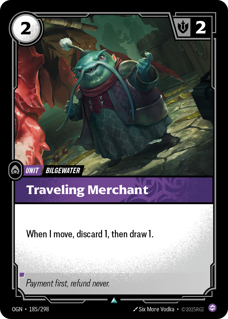 Traveling Merchant - 185/298 (Foil)