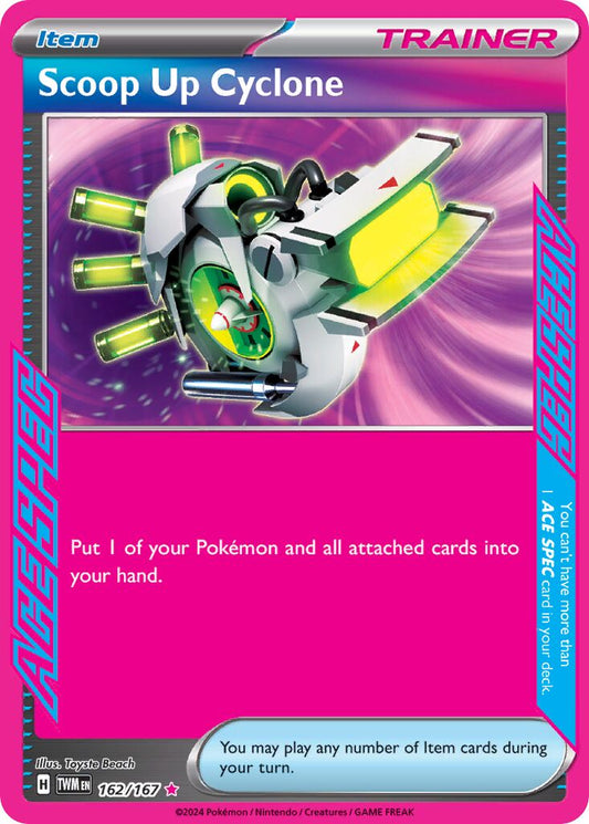 Scoop Up Cyclone - 162/167 - ACE SPEC Rare