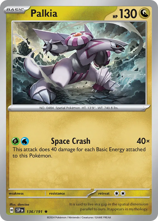 Palkia - 136/191 - Rare