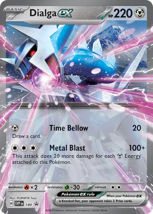 Dialga ex - 180 - Promo