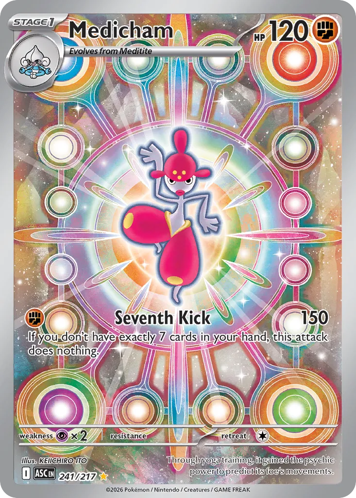 Medicham - 241/217 - Illustration Rare