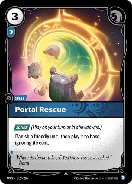 PORTAL RESCUE - OGN-102/298 (Foil)