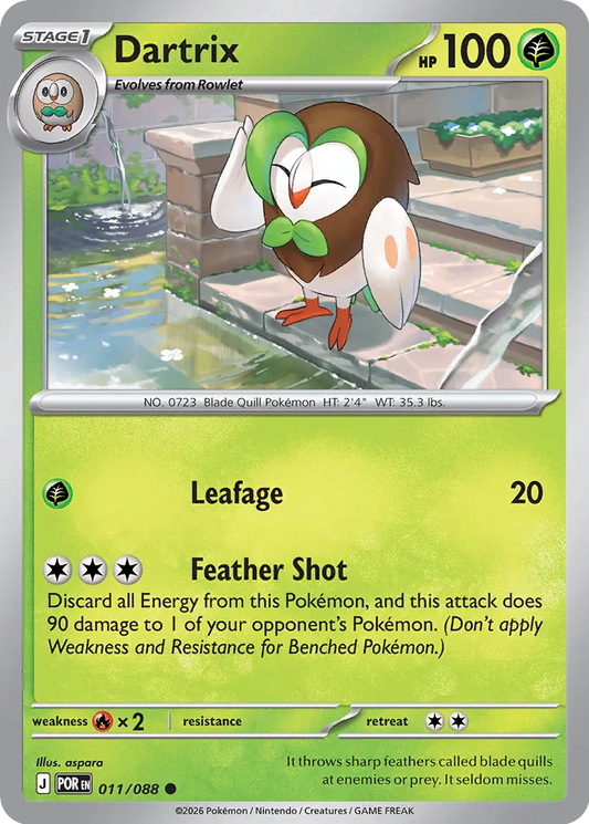 Dartrix - 011/088 - Common