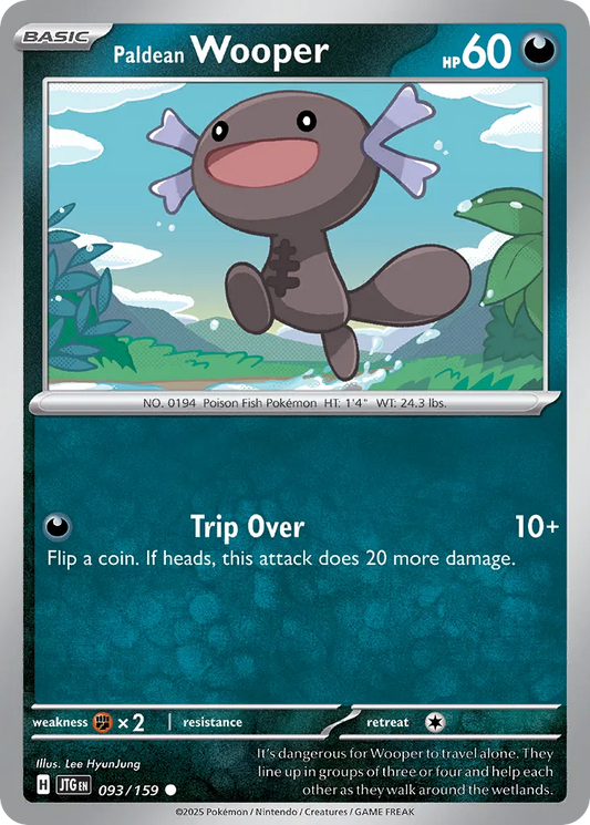 Paldean Wooper - 093/159 - Common