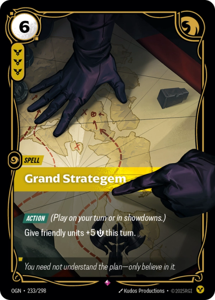 GRAND STRATEGEM - OGN-233/298 (Foil)