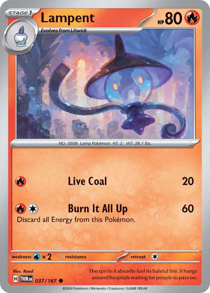 Lampent - 037/167 - Common