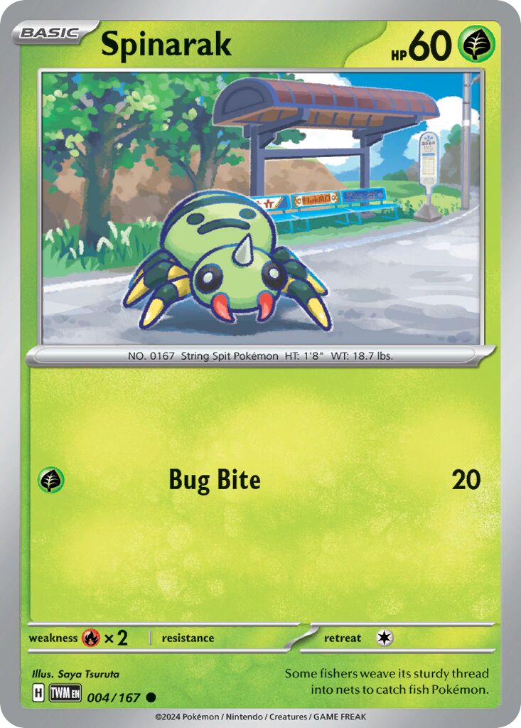 Spinarak - 004/167 - Common