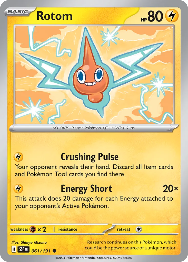 Rotom - 061/191 - Common