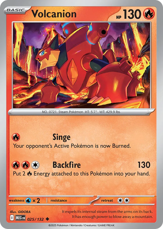 Volcanion - 025/132 - Uncommon