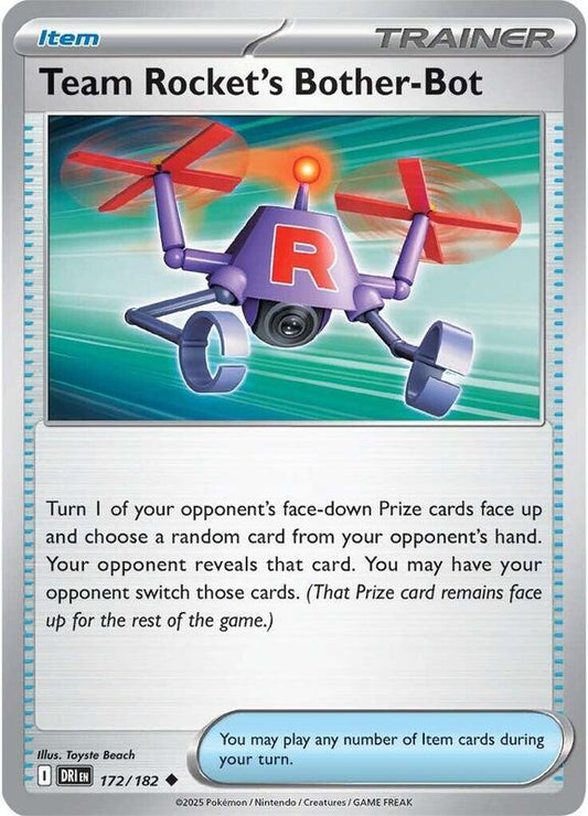 Team Rocket's Bother-Bot - 172/182 - Uncommon (Español LA)