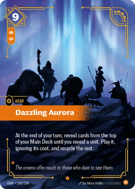 DAZZLING AURORA - OGN-160/298 (Foil)