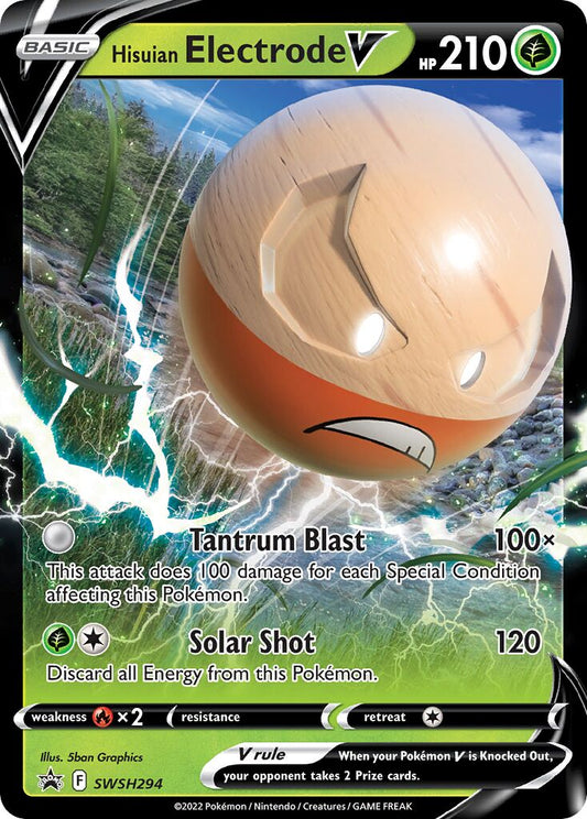 Hisuian Electrode V - SWSH294 - Promo