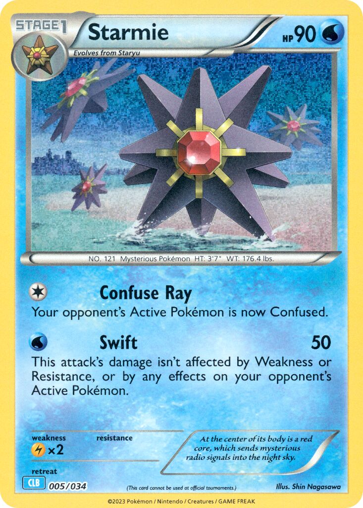 Starmie - 005/034 - Classic Collection