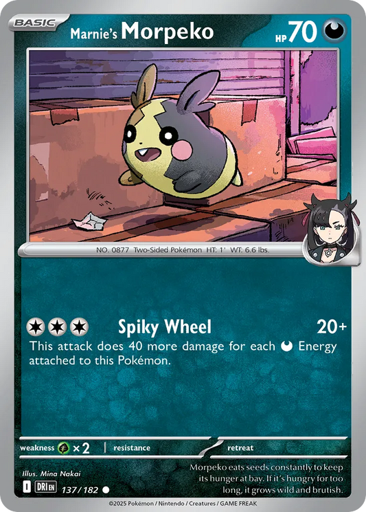 Marnie's Morpeko - 137/182 - Common