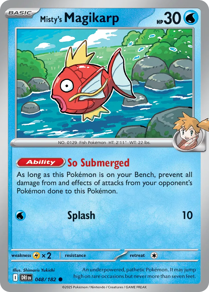 Misty's Magikarp - 048/182 - Common