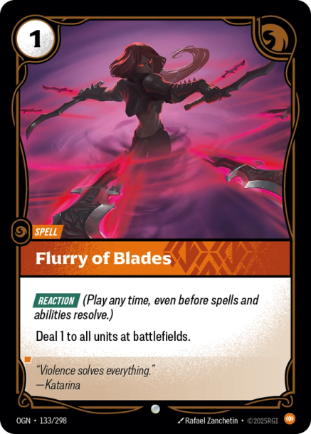 FLURRY OF BLADES - OGN-133/298