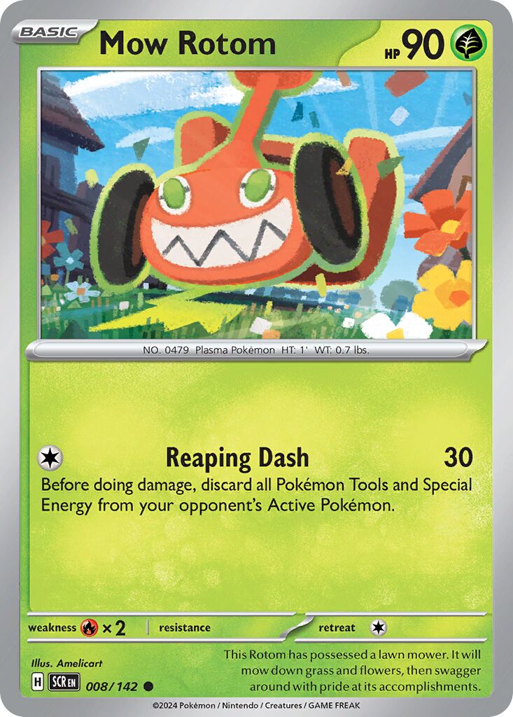 Mow Rotom - 008/142 - Common