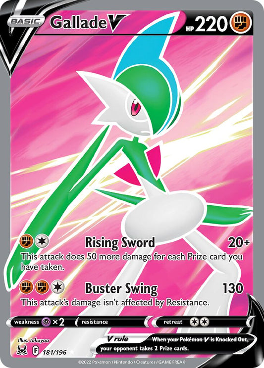 Gallade V - 181/196 - Rare Ultra