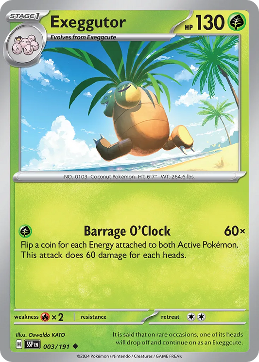 Exeggutor - 003/191 - Uncommon