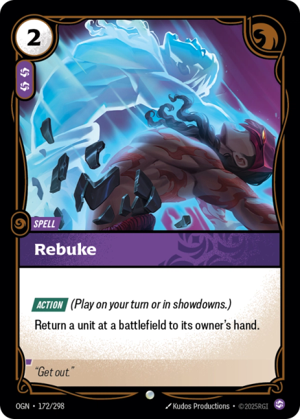 REBUKE - OGN-172/298 (Foil)