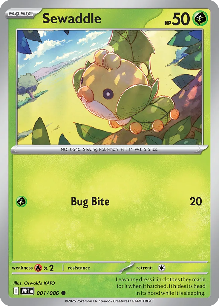 Sewaddle - 001/086 - Common