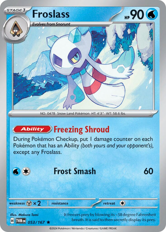 Froslass - 053/167 - Rare