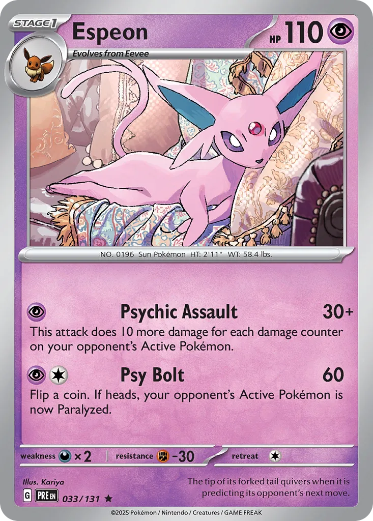 Espeon - 033/131 - Rare