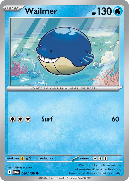 Wailmer - 040/159 - Common