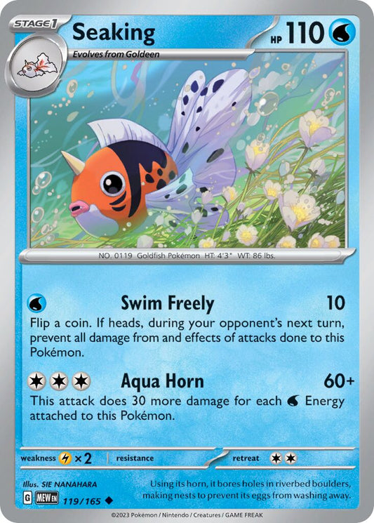 Seaking - 119/165 - Uncommon
