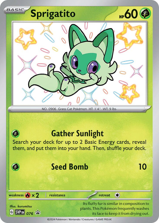 Sprigatito - 076 - Promo