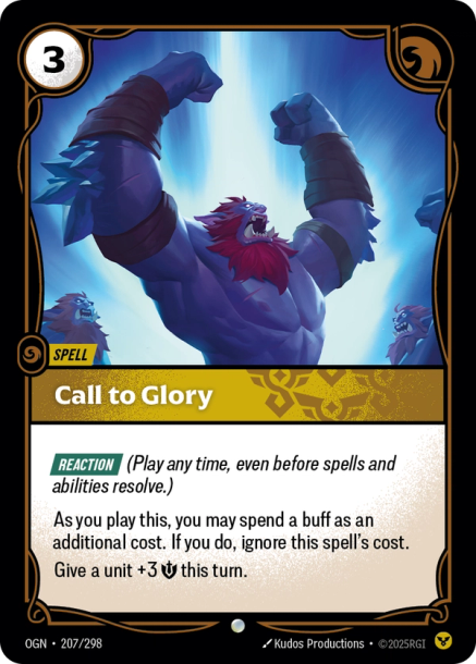CALL TO GLORY - OGN-207/298