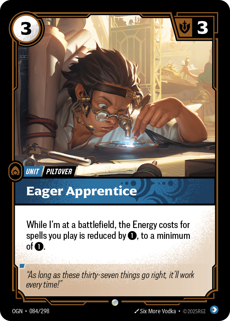 Eager Apprentice - 084/298 (Foil)