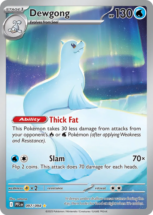 Dewgong - 097/094 - Illustration Rare
