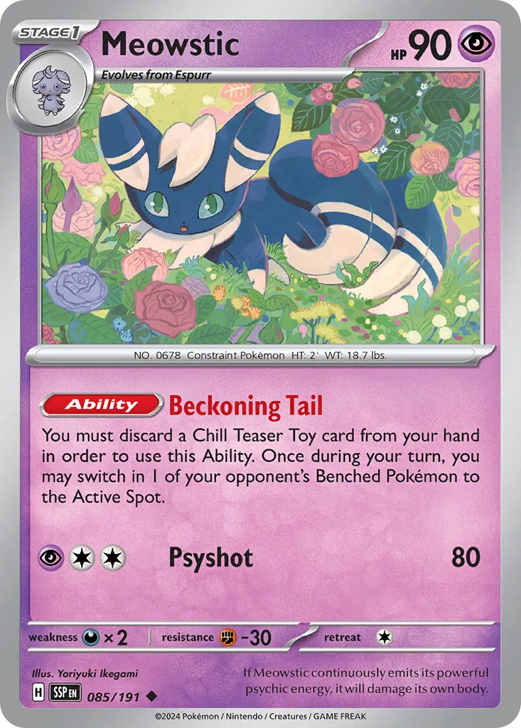 Meowstic - 085/191 - Uncommon