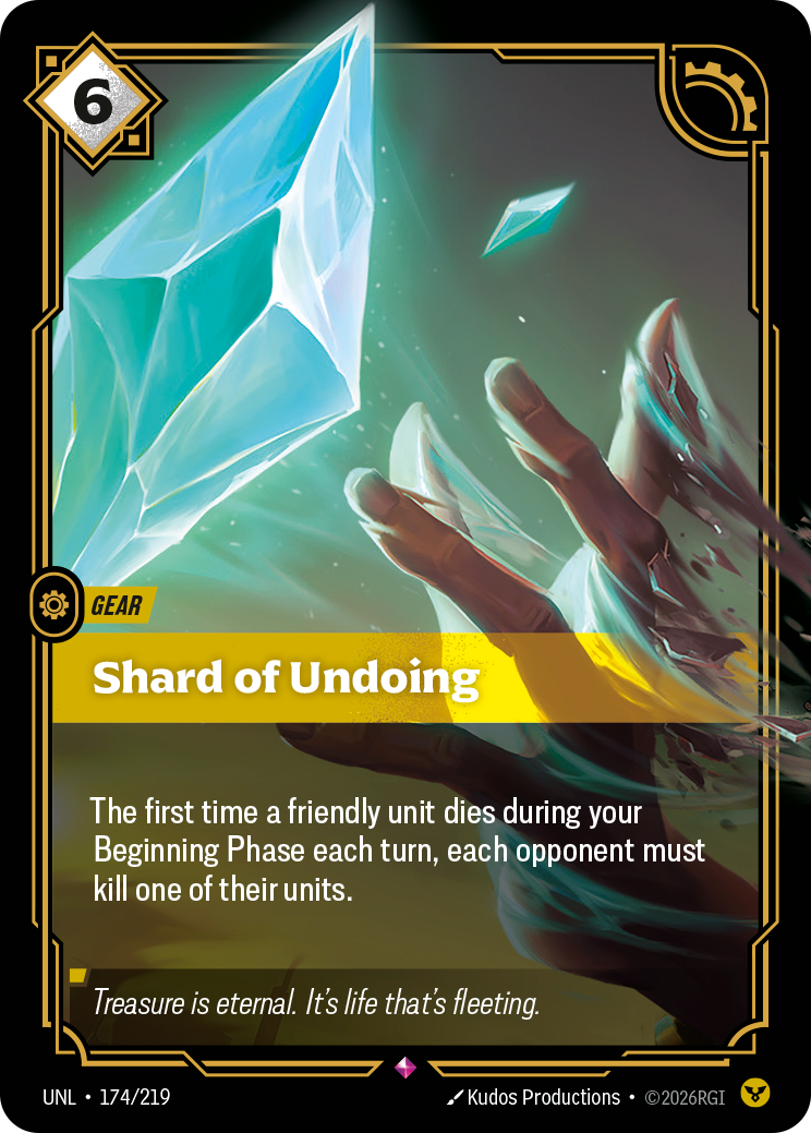 Shard of Undoing - 174/219 (Foil)