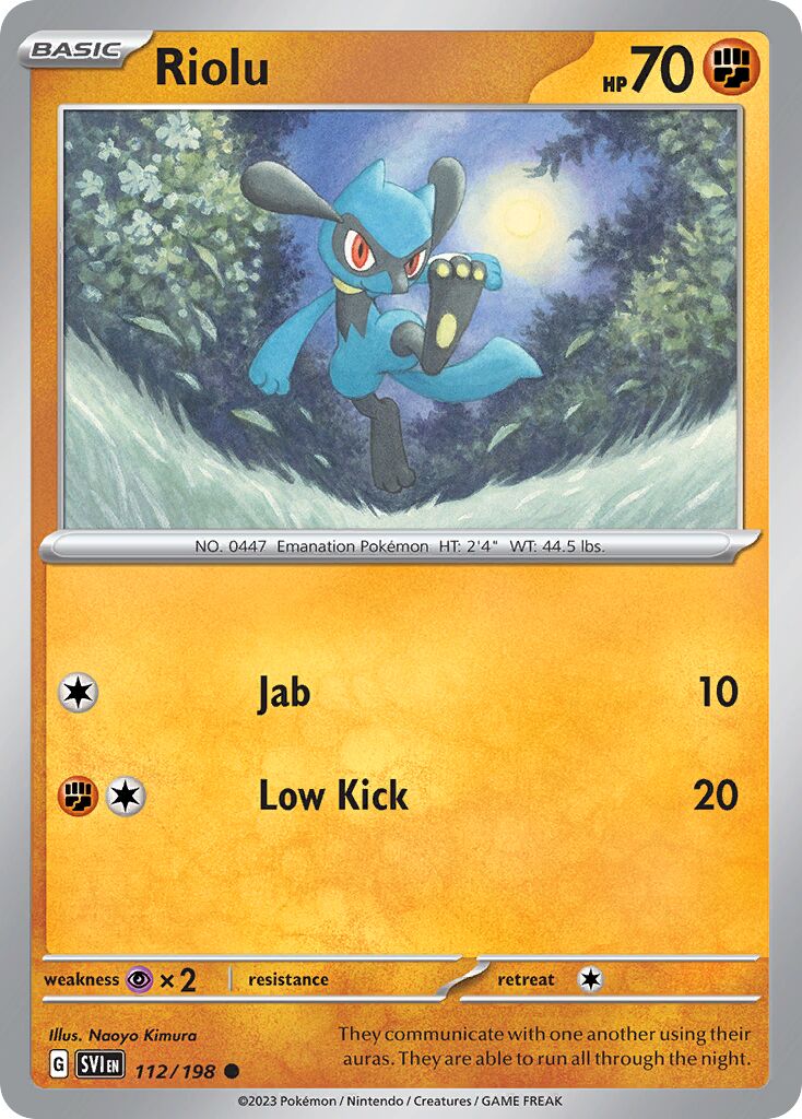 Riolu - 112/198 - Common
