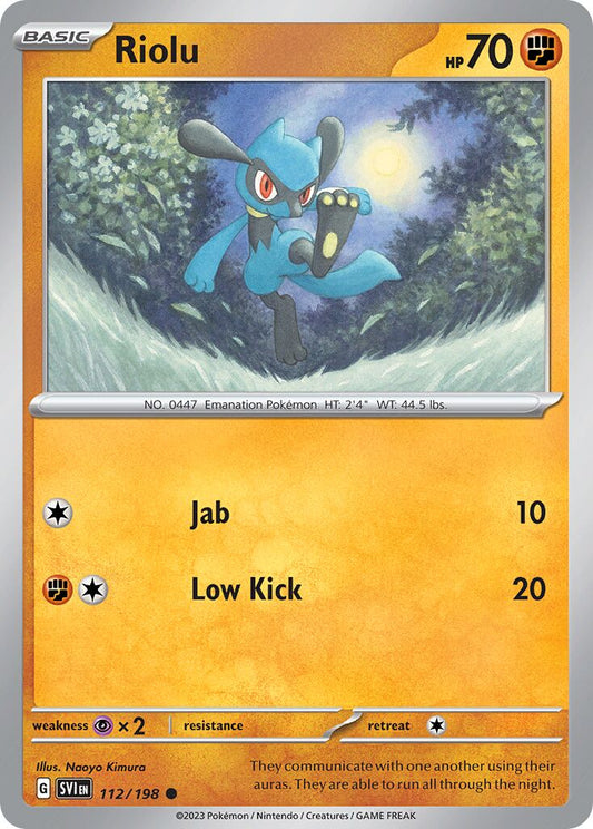 Riolu - 112/198 - Common