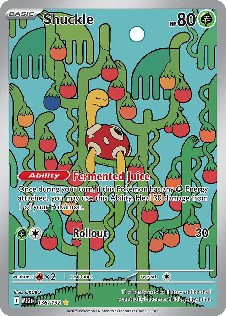 Shuckle - 136/132 - Illustration Rare