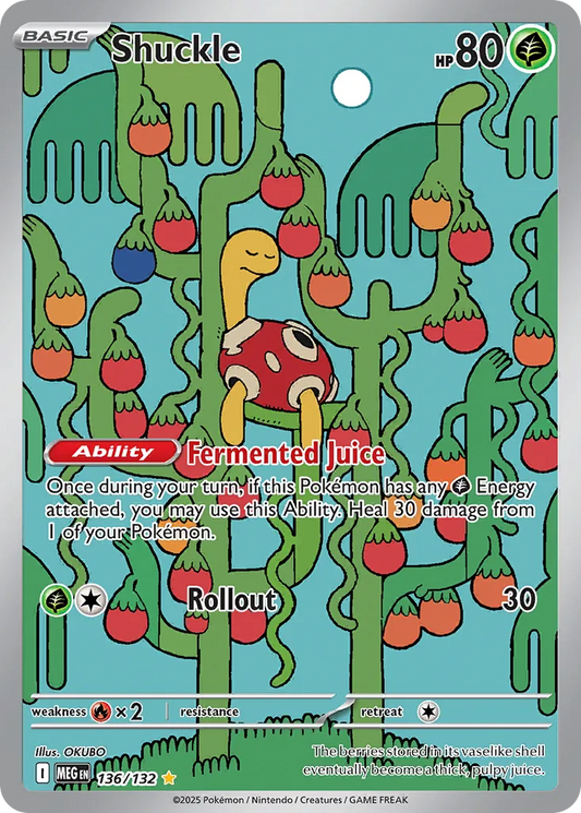 Shuckle - 136/132 - Illustration Rare