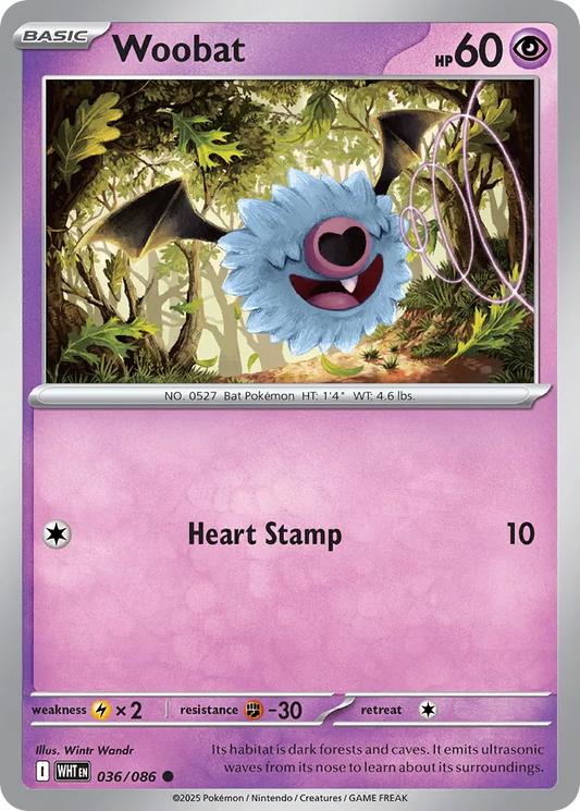 Woobat - 036/086 - Common